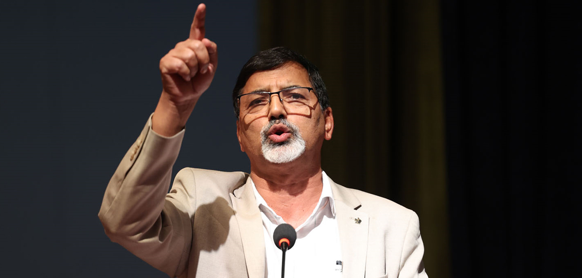 उपमहासचिव शर्माले भने- अध्यक्ष प्रचण्डलाई साथ दिँदै आए पनि गलत प्रचार गरिएकाे छ